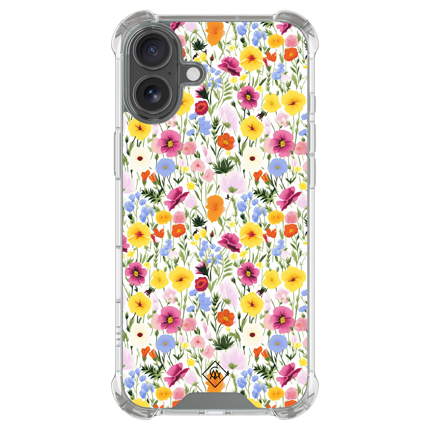 iPhone 16 shockproof hoesje - Happy flora