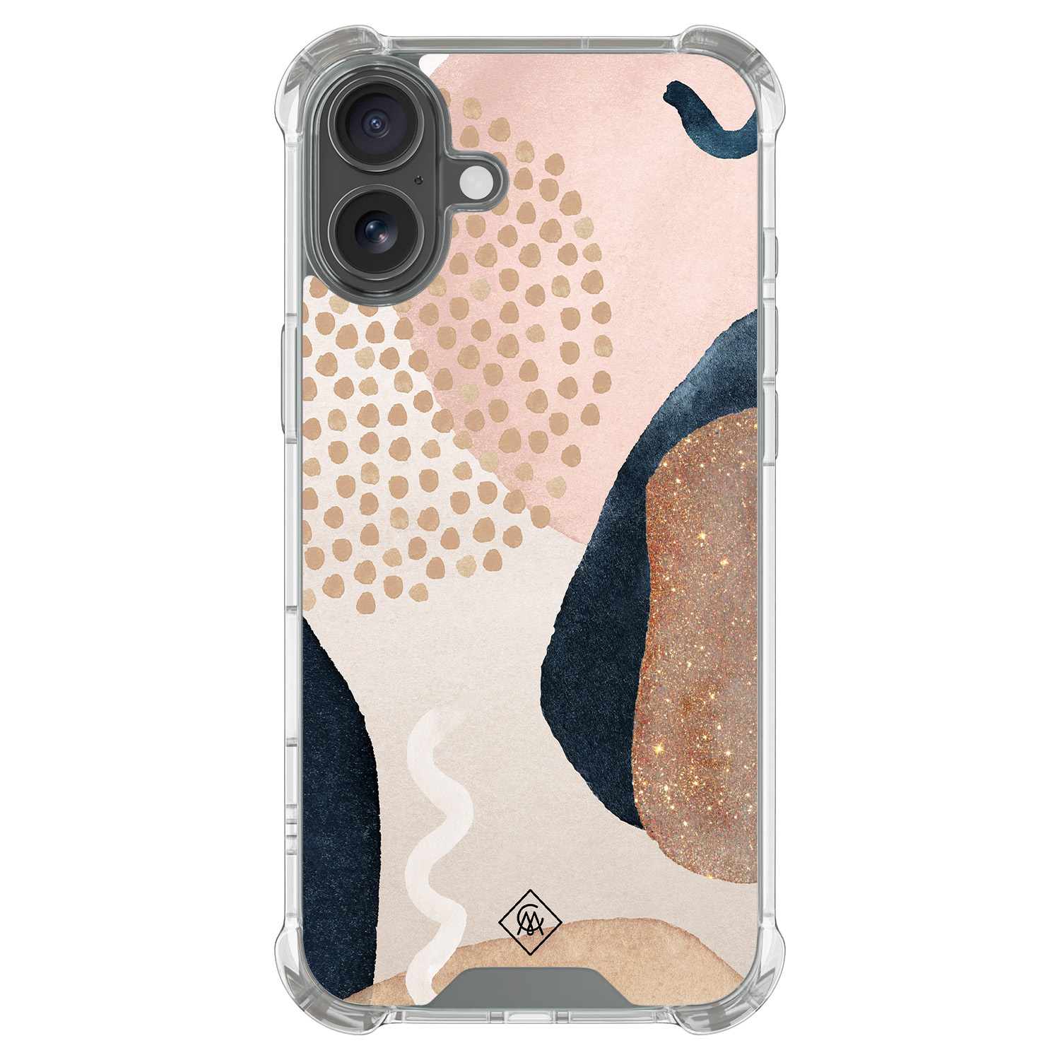 iPhone 16 shockproof hoesje Abstract dots
