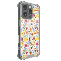 Casimoda iPhone 16 Pro shockproof hoesje - Happy flora