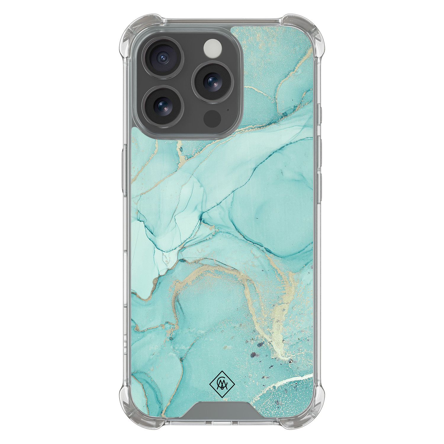 iPhone 16 Pro shockproof hoesje Touch of mint