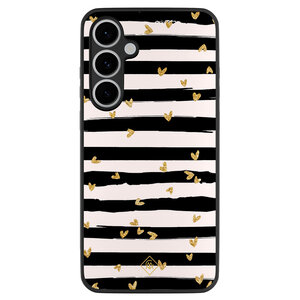 Casimoda Samsung Galaxy S24 FE hoesje - Hart streepjes