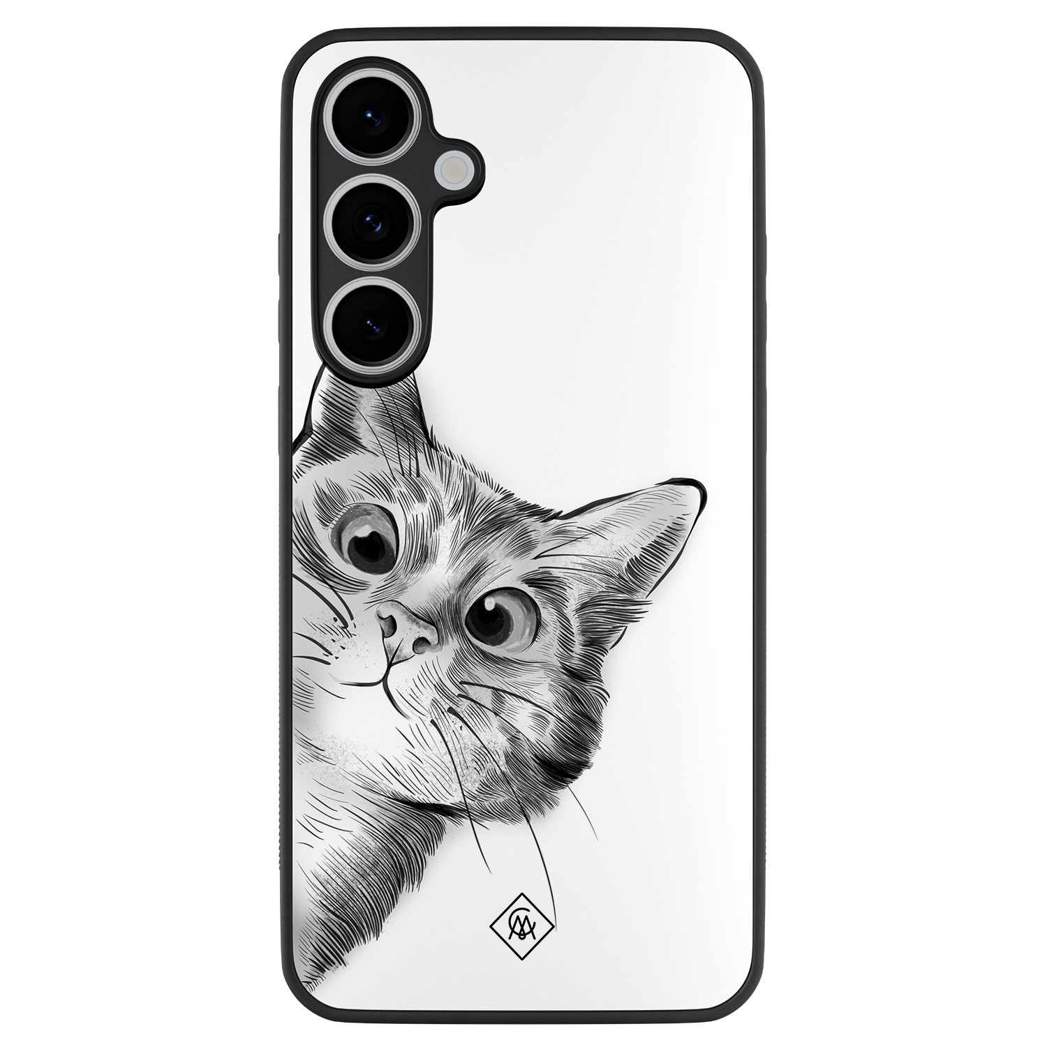 Samsung Galaxy S24 FE hoesje Peekaboo kat