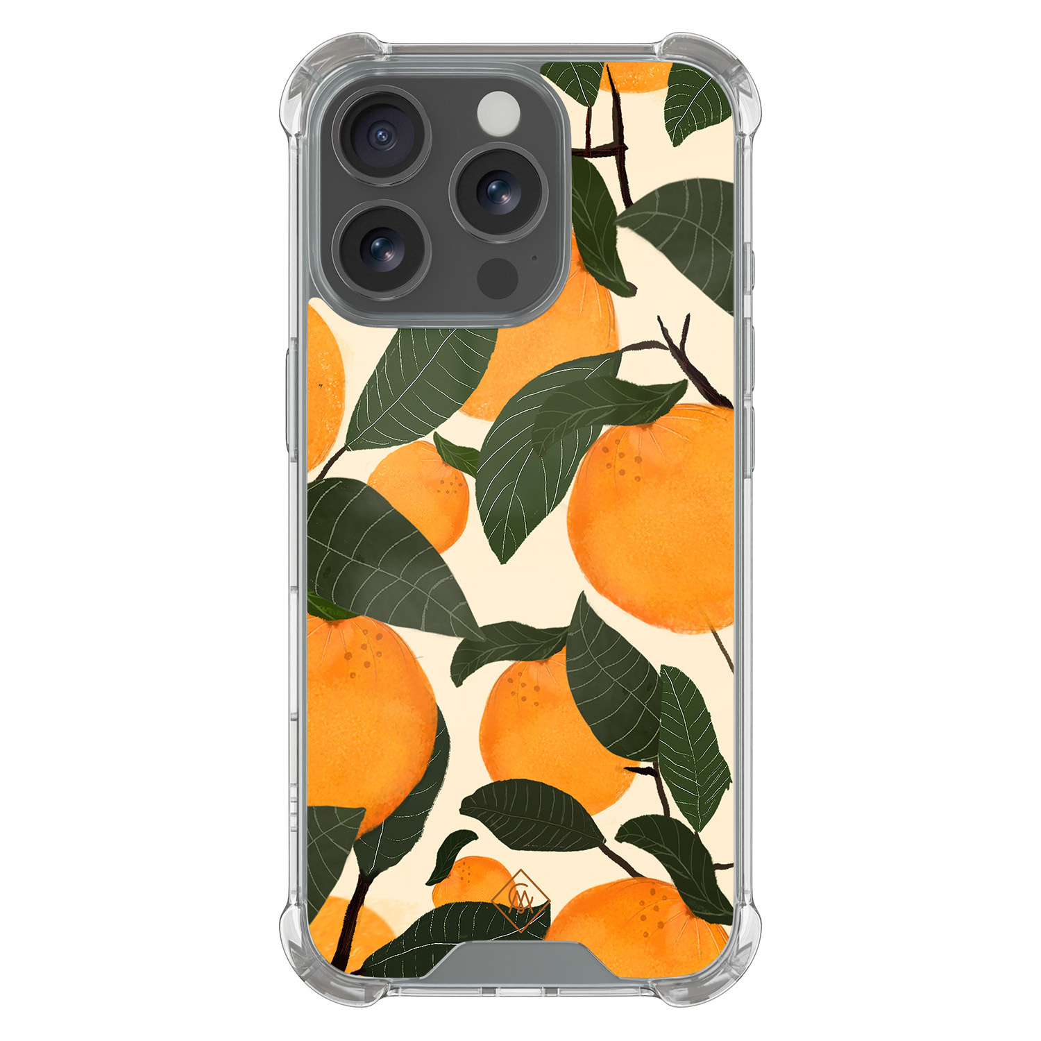 iPhone 16 Pro Max shockproof hoesje Oranges