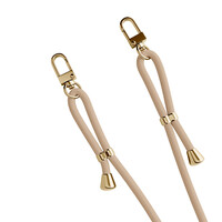 Casimoda iPhone 16 Pro Max hoesje met beige koord - Golden wildcat