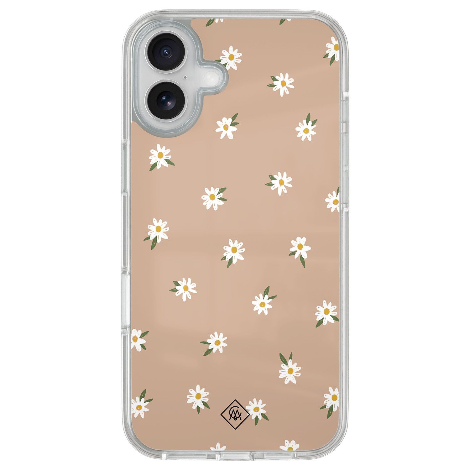 iPhone 16 hybride hoesje Sweet daisies