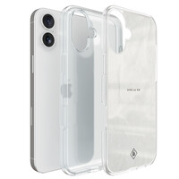 Casimoda iPhone 16 hybride hoesje - Vive la vie