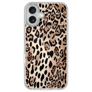 Casimoda iPhone 16 hybride hoesje - Golden wildcat