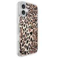 Casimoda iPhone 16 hybride hoesje - Golden wildcat
