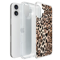 Casimoda iPhone 16 hybride hoesje - Golden wildcat