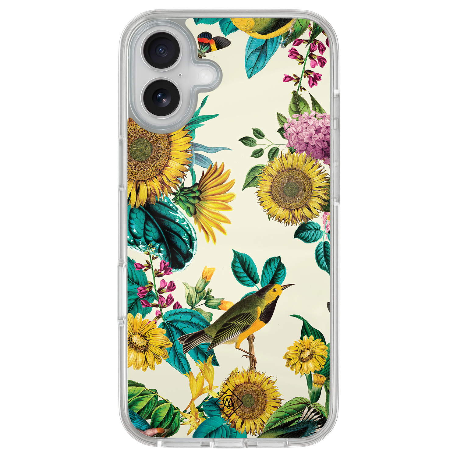 iPhone 16 hybride hoesje Sunflowers