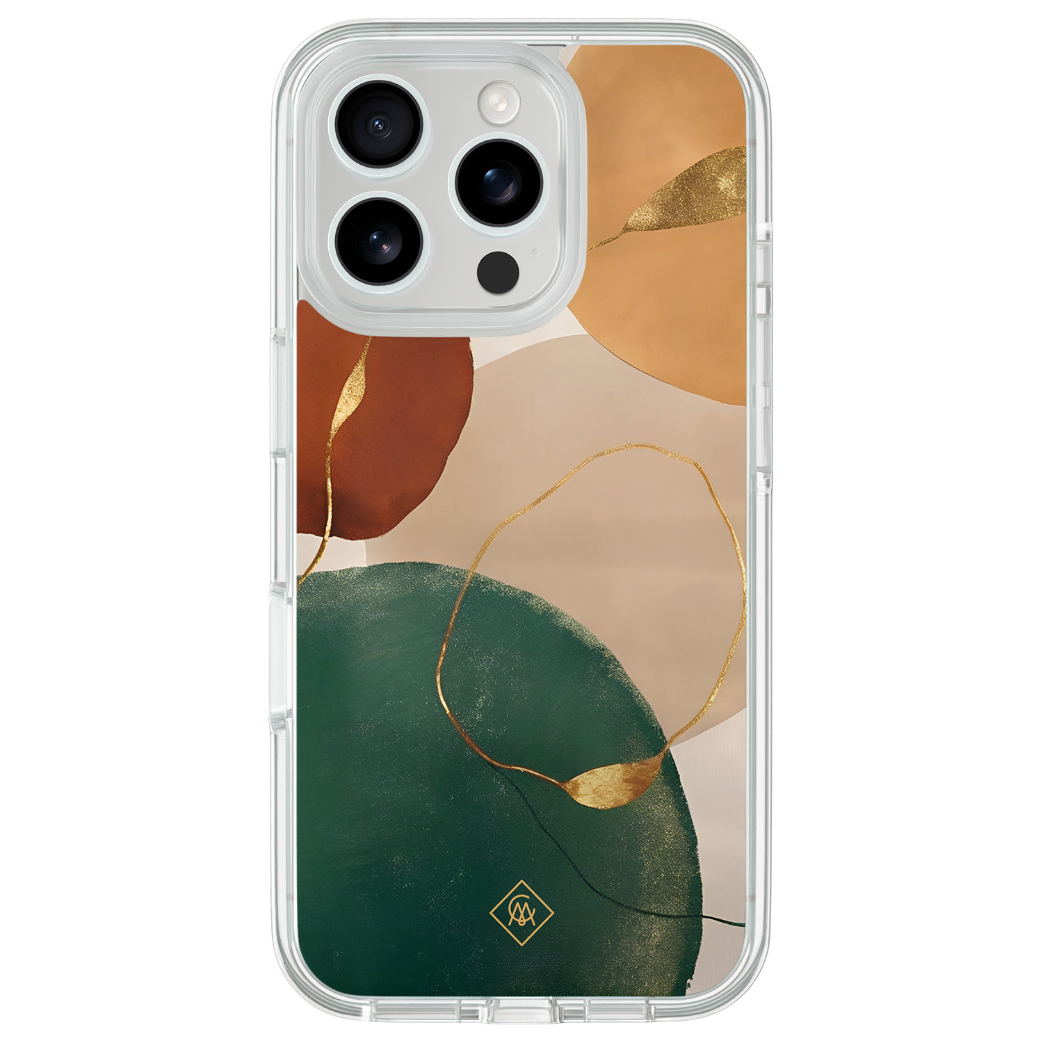 iPhone 16 Pro hybride hoesje Earthy Luxe