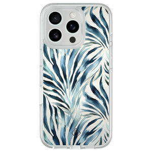 Casimoda iPhone 16 Pro hybride hoesje - Japandi waves