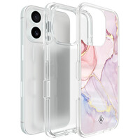 Casimoda iPhone 16 Pro hybride hoesje - Purple sky