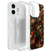 Casimoda iPhone 16 Pro hybride hoesje - Exotic garden