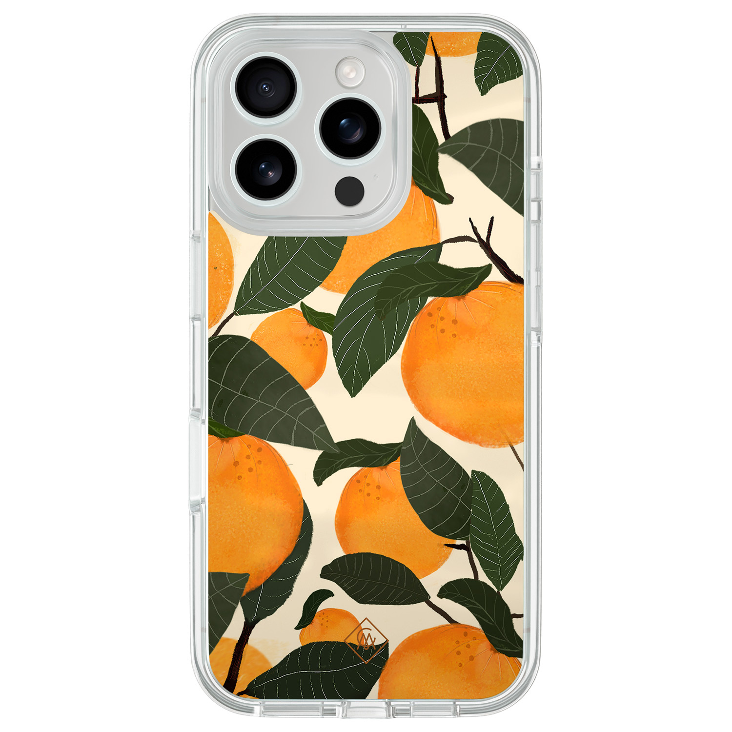 iPhone 16 Pro hybride hoesje - Oranges