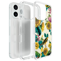 Casimoda iPhone 16 Pro hybride hoesje - Sunflowers