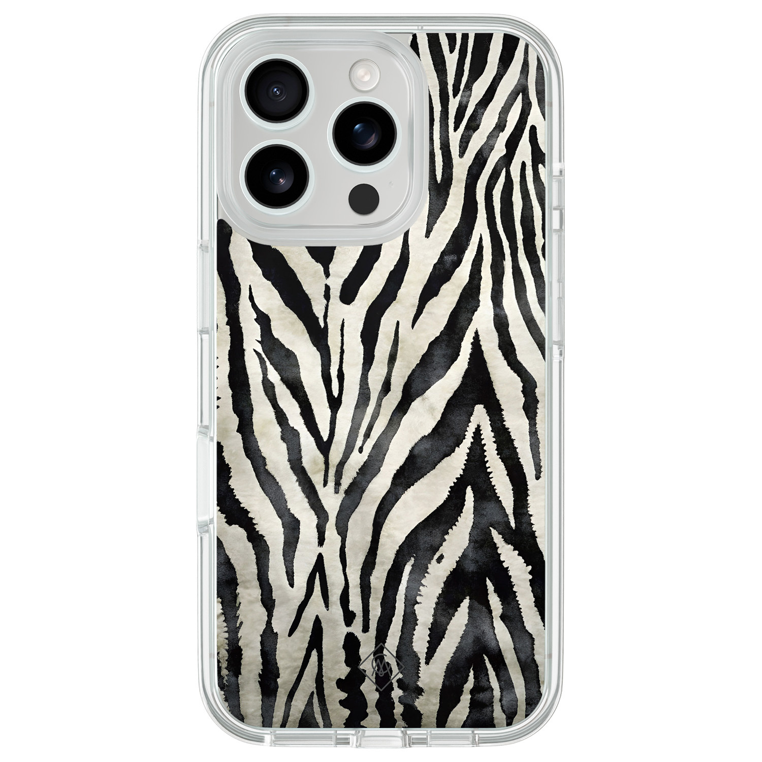 iPhone 16 Pro Max hybride hoesje Zebra Safari