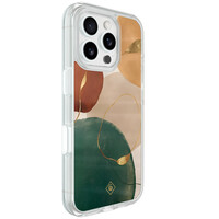 Casimoda iPhone 16 Pro Max hybride hoesje - Earthy Luxe