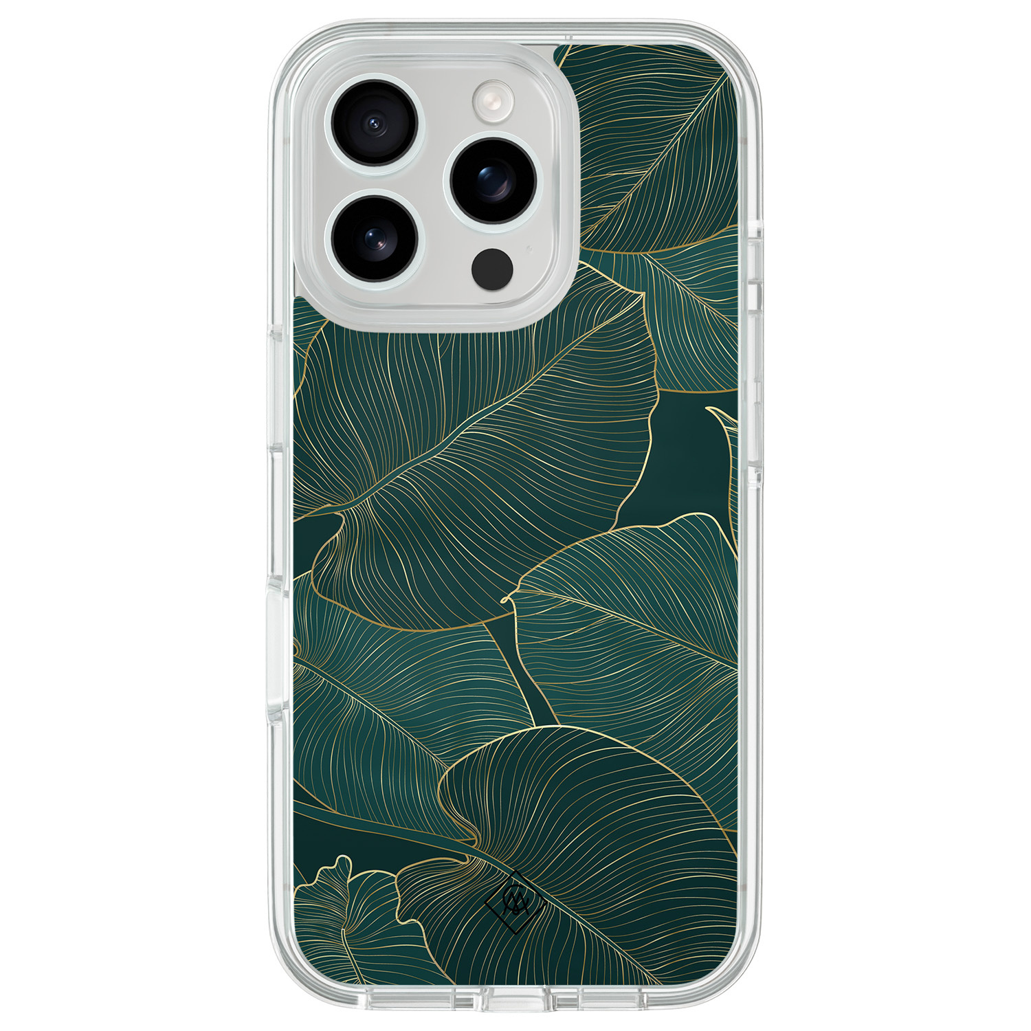 iPhone 16 Pro Max hybride hoesje - Monstera leaves