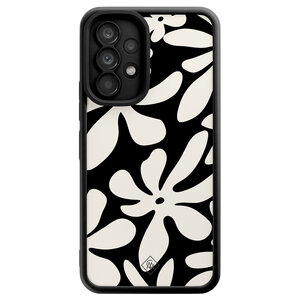 Casimoda Samsung Galaxy A53 zwarte case - Noir bloom