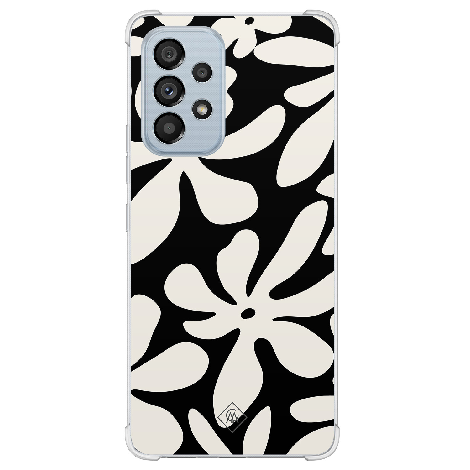 Samsung Galaxy A53 shockproof hoesje Noir bloom