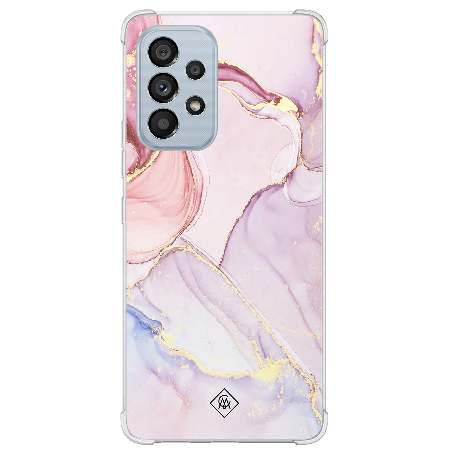 Samsung Galaxy A53 shockproof hoesje Purple sky