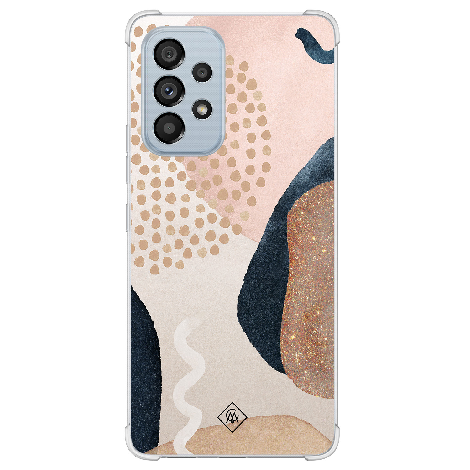 Samsung Galaxy A53 shockproof hoesje Abstract dots