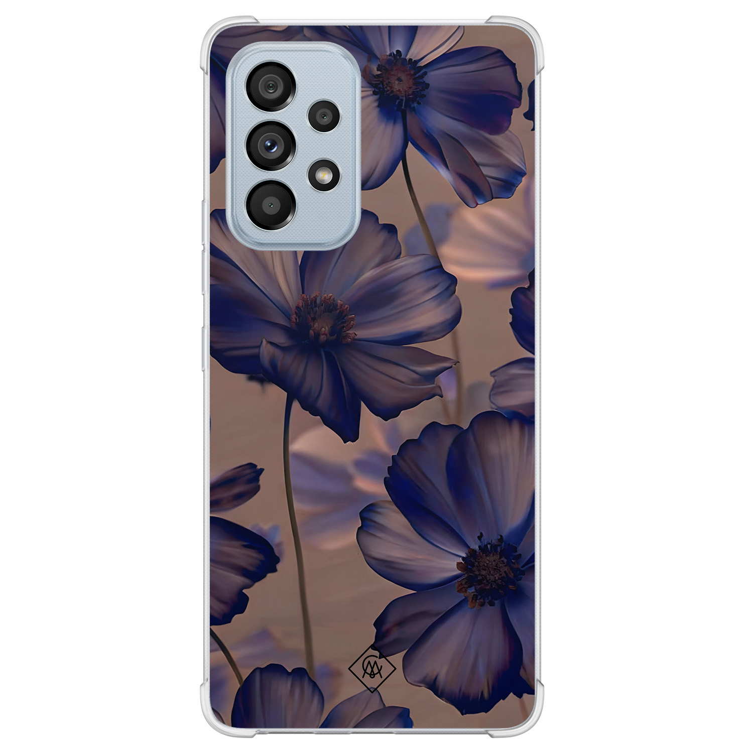 Samsung Galaxy A53 shockproof hoesje Twilight petals