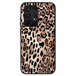 Casimoda Samsung Galaxy A53 hoesje - Golden wildcat
