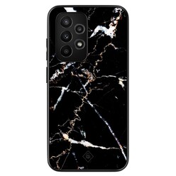 Casimoda Samsung Galaxy A53 hoesje - Marmer zwart