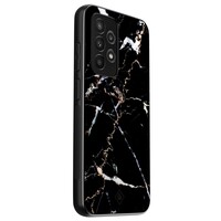 Casimoda Samsung Galaxy A53 hoesje - Marmer zwart