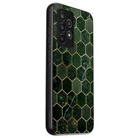 Casimoda Samsung Galaxy A53 hoesje - Kubus groen