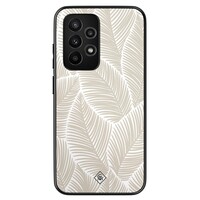 Casimoda Samsung Galaxy A53 hoesje - Palmy leaves beige