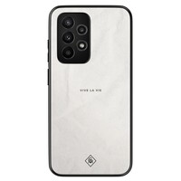 Casimoda Samsung Galaxy A53 hoesje - Vive la vie