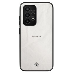 Casimoda Samsung Galaxy A53 hoesje - Vive la vie