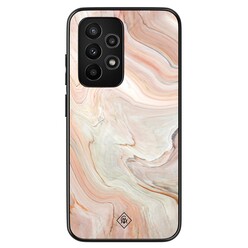 Casimoda Samsung Galaxy A53 hoesje - Marmer waves
