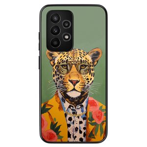 Casimoda Samsung Galaxy A53 hoesje - Luipaard hipster