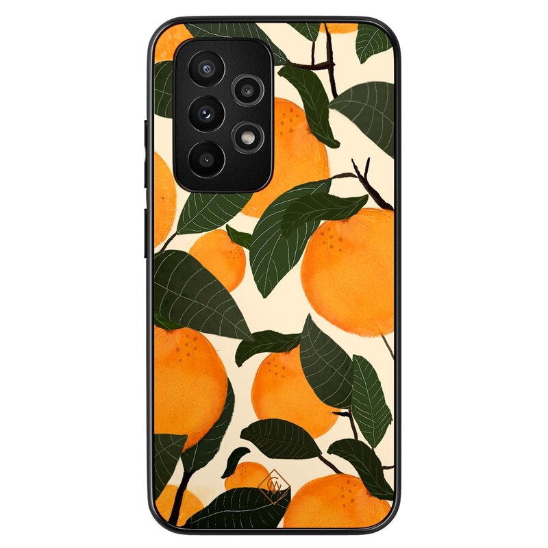 Casimoda Samsung Galaxy A53 hoesje - Orange garden