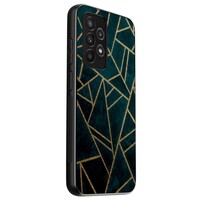 Casimoda Samsung Galaxy A53 hoesje - Blue shapes