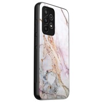 Casimoda Samsung Galaxy A53 hoesje - Parelmoer marmer