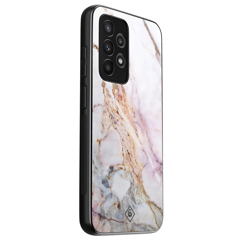 Casimoda Samsung Galaxy A53 hoesje - Parelmoer marmer