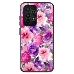 Casimoda Samsung Galaxy A53 hoesje - Rosy blooms