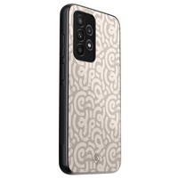Casimoda Samsung Galaxy A53 hoesje - Ivory abstraction