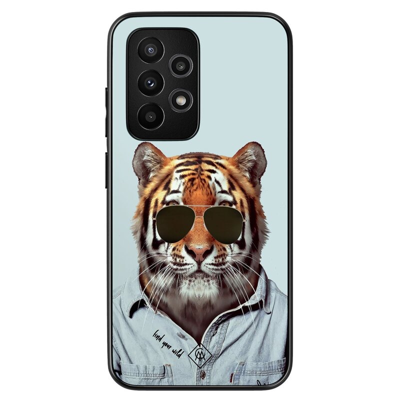 Casimoda Samsung Galaxy A53 hoesje - Tijger wild