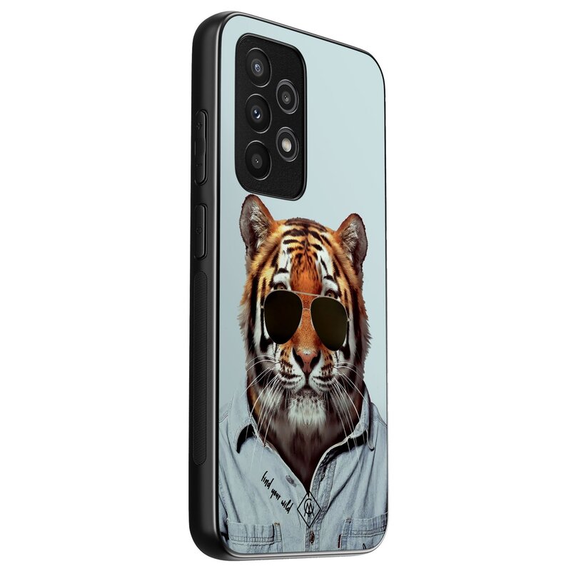 Casimoda Samsung Galaxy A53 hoesje - Tijger wild