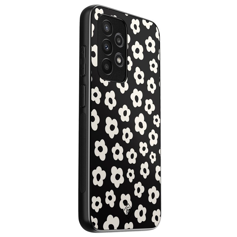 Casimoda Samsung Galaxy A53 hoesje - Retro bloempjes