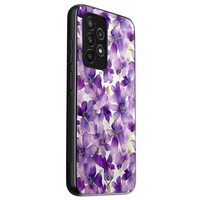Casimoda Samsung Galaxy A53 hoesje - Floral violet