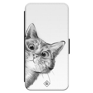Casimoda iPhone 16 flipcase - Kat kiekeboe
