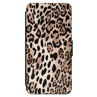 Casimoda iPhone 16 flipcase - Luipaardprint