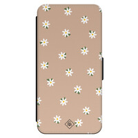 Casimoda iPhone 16 flipcase - Sweet daisies